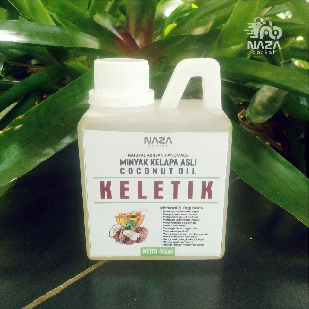 

Minyak Kelapa Murni 100% Asli / Minyak Keletik / Minyak Kletik / Minyak Klentik 500 ml / Minyak Letik / Minyak Lentik / Minyak Leutik / Coconut Oil - Untuk Rambut - Bayi - Mpasi - Bumil - Goreng - Urut