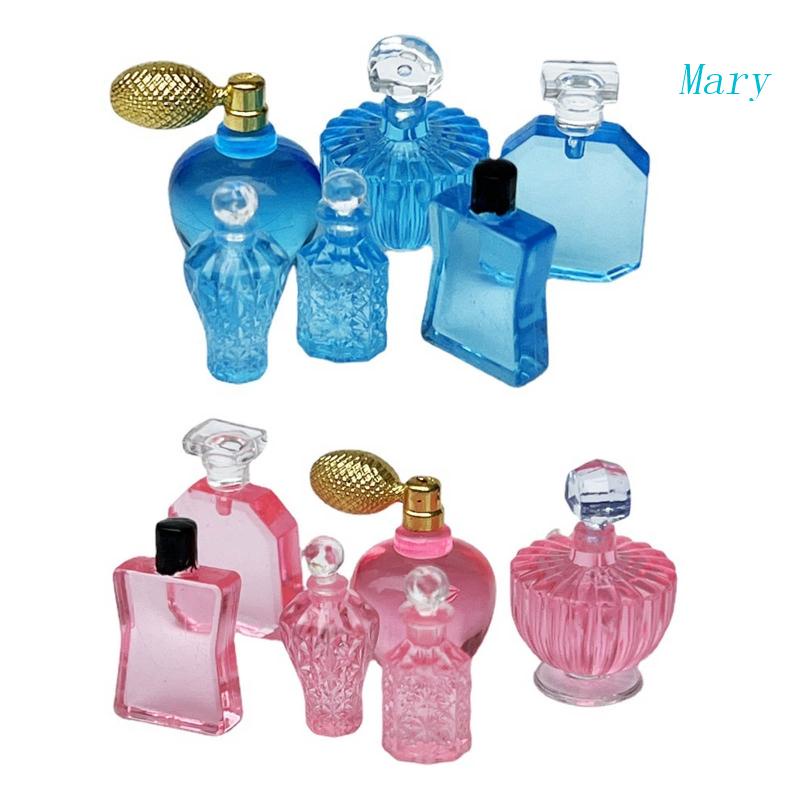 Mary Botol Retro Rumah Boneka 0.79in Untuk Hadiah Ulang Tahun Anak Model Furniture