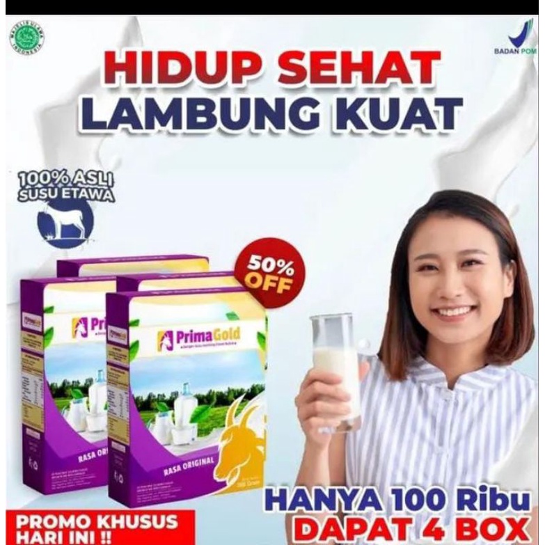 

susu kambing etawa prima gold (10 box)