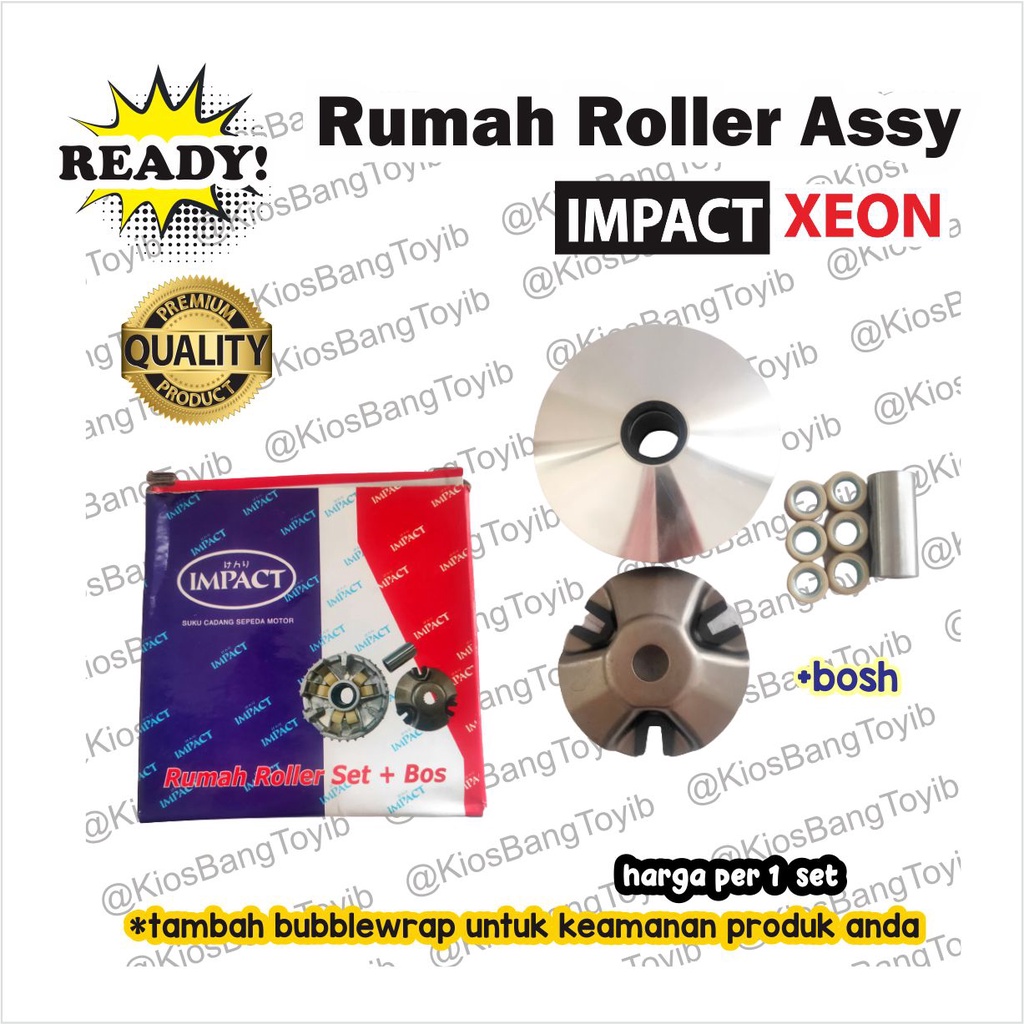 Rumah Roller Assy Set Yamaha XEON 44D Kemasan Dus (impact)