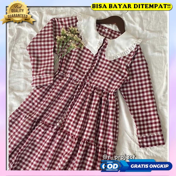 Pakaian Wanita Muslimah Fashion Muslim Remaja Import Jumbo Gamis Syarii Gsmis Syar'I Games Murah Dre