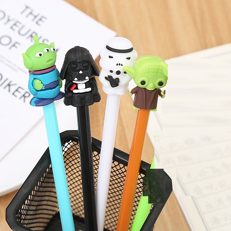 4pcs Pena Pen Pulpen Gel Set Tinta Cair Star W OSM-ST0147