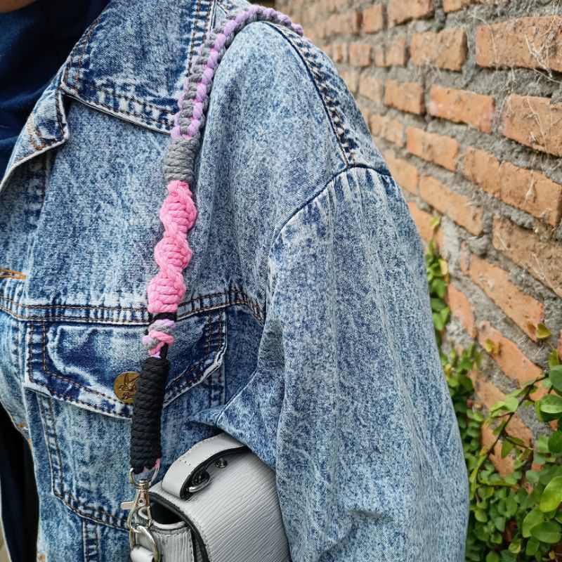 Strap Bag Macrame Murah / Selempang Tas Wanita