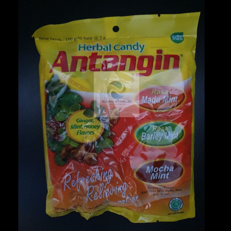 

Permen herbal antangin 100gr