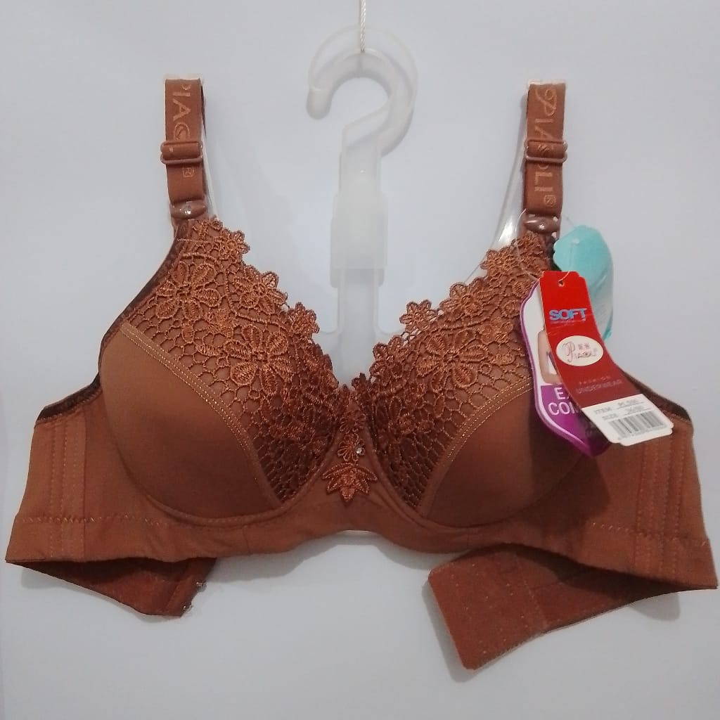 BRA BH PL500 36-42 BUSA TIPIS TANPA KAWAT CUP B PUSH UP