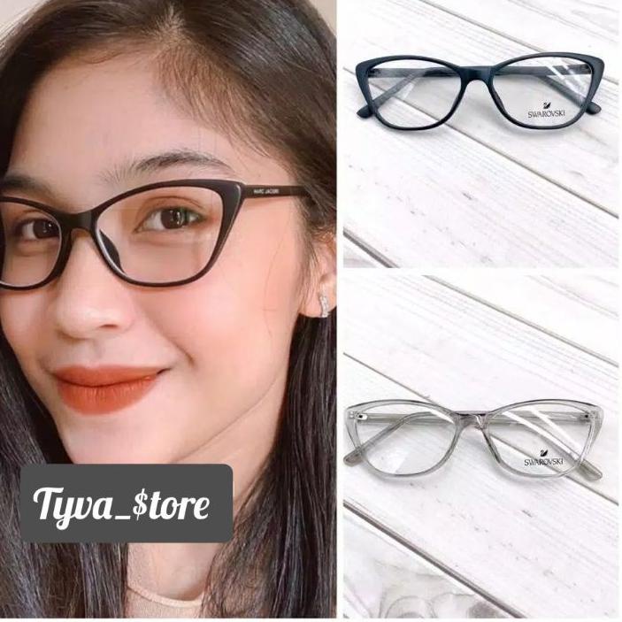 Limited | HJ6 | Frame Kacamata 1906 Wanita Terbaru, Kaca mata Minus, Kacamata Anti Radiasi, Kaca mat
