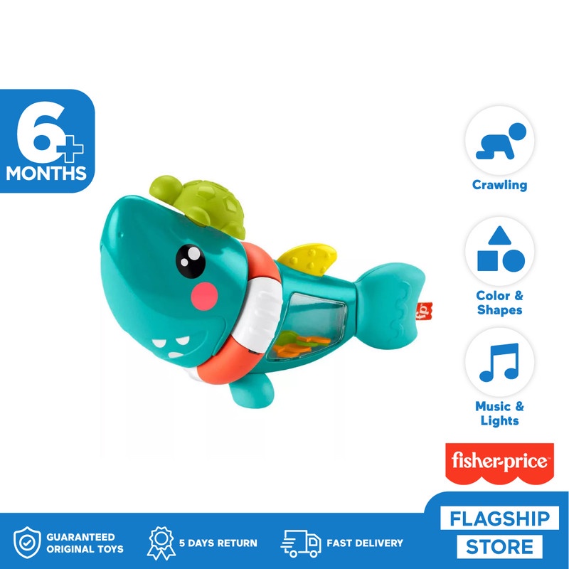 Fisher Price Paradise Pals Activity Shark - Mainan Edukasi Anak