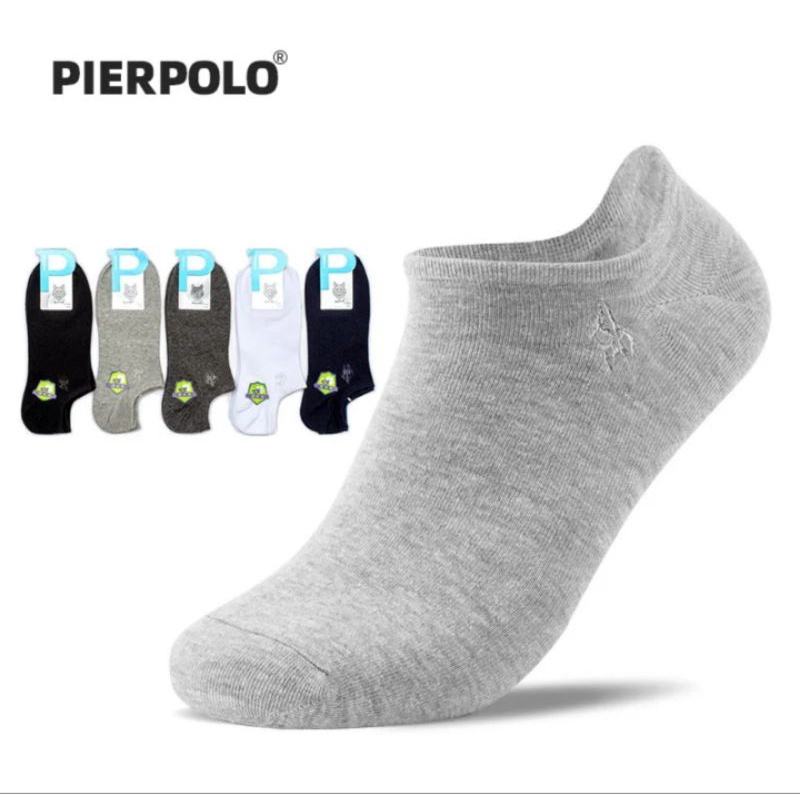 Pier Polo Kaos Kaki Invisible Hidden Socks Pierpolo Sock Premium Kaus Kaki Y1