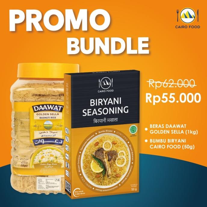 

Bundle Beras Basmati dan Bumbu Biryani