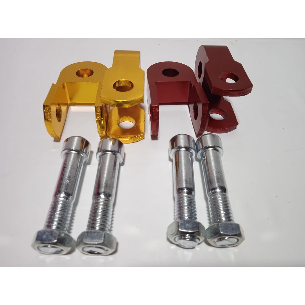 PENINGGI SHOCK BELAKANG ASSY SET MUR BAUT MOTOR BEBEK PANGKON U BEGEL IMPORT MOTOR BEBEK UNIVERSAL