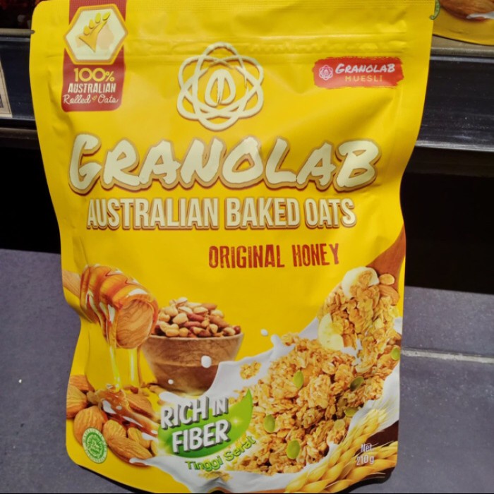 

Granolab original honey 210gr