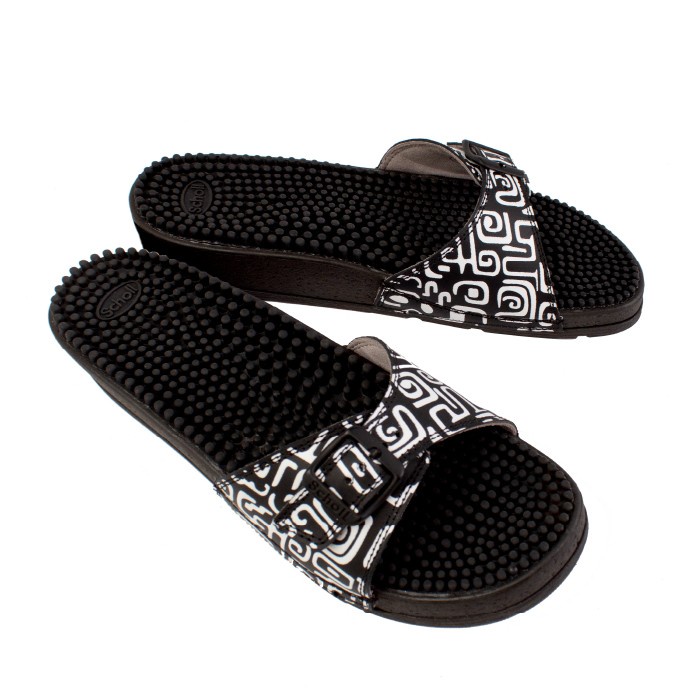 Sandal Scholl Carina Monochrome LS5020 - BLACK, 36