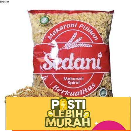 

Sedani Spiral & fusilli Makaroni 1KG