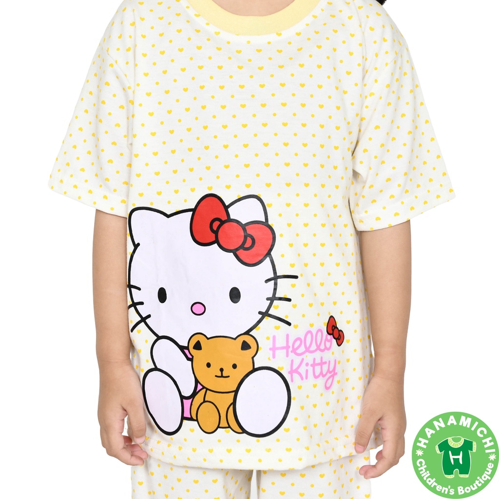 Hanamichi HELO.CP Setelan Baju Tidur Anak Lengan Pendek