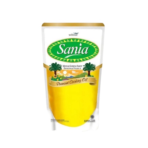 

Minyak Goreng Sania Pouch 1 Liter