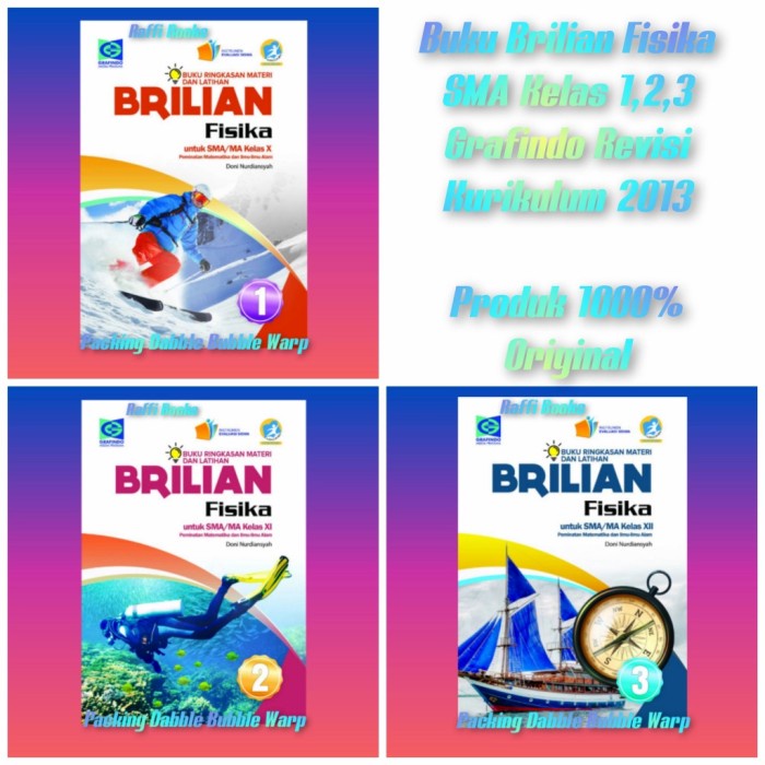 Buku Brilian Fisika Kelas 10/X Sma Grafindo K13 Revisi
