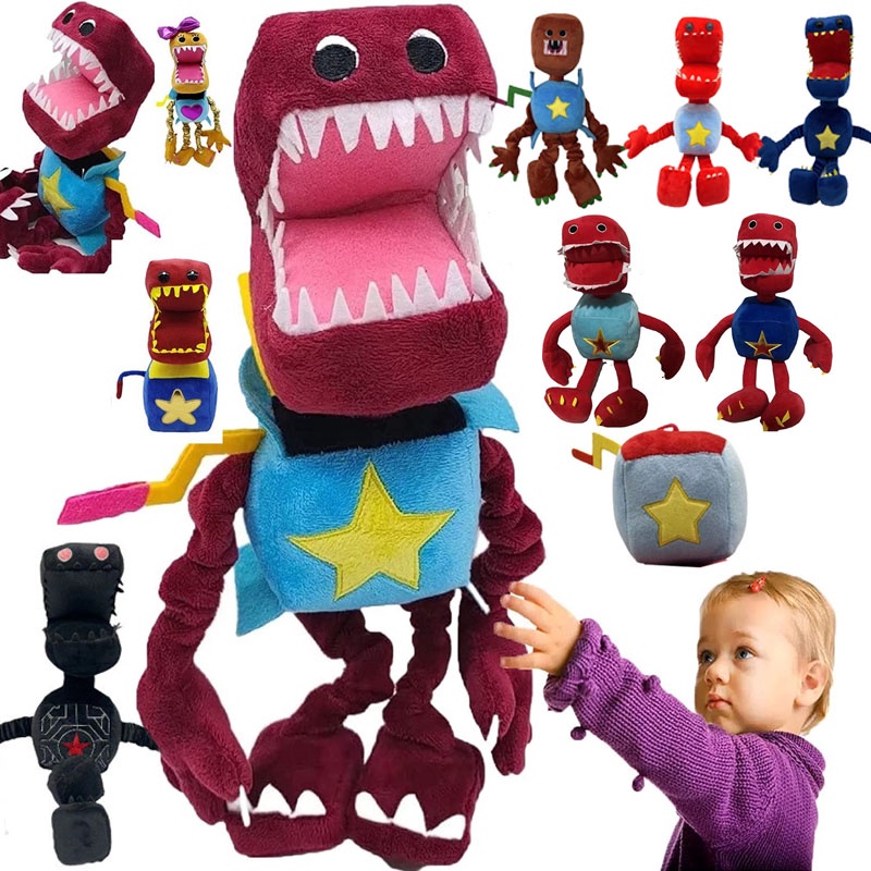 Ready Stock Boxy BOO Mainan Mewah Lembut Poppy Playtime 3monster Plushie Boneka Boneka Mainan Hadiah Boneka Boneka Lembut Untuk Anak-Anak