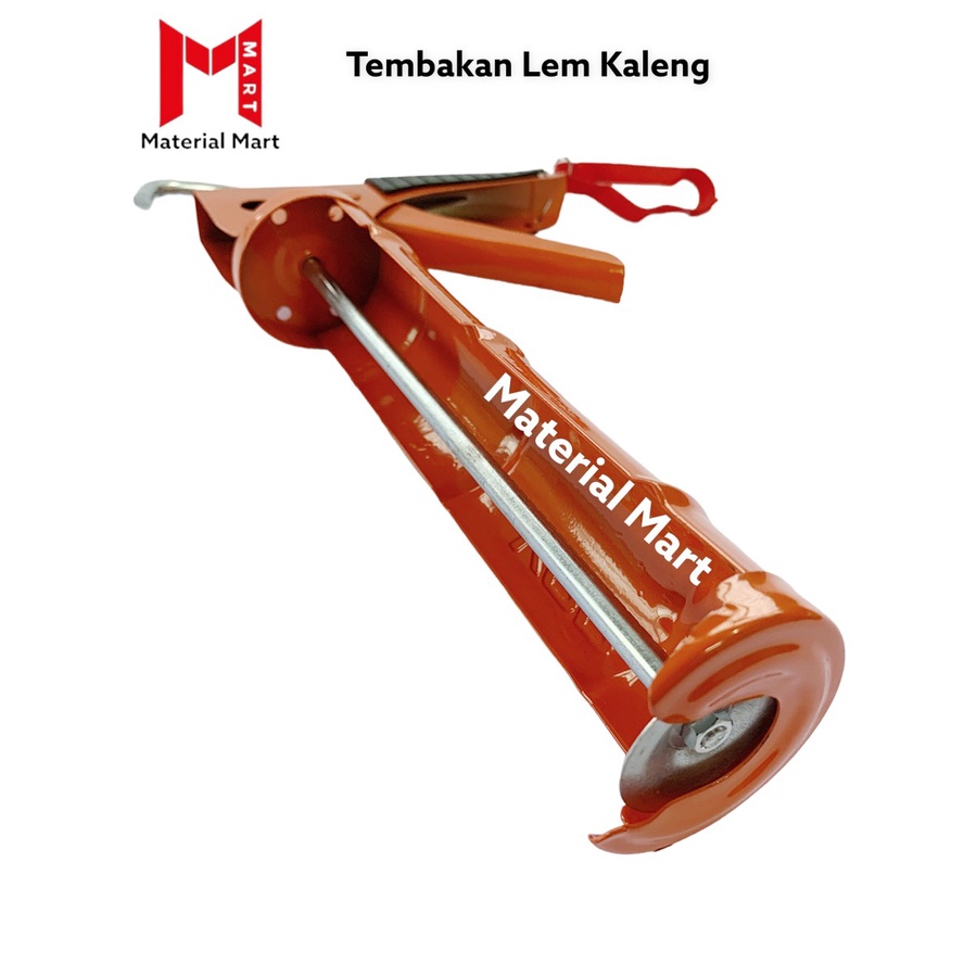 Tembakan Lem Kaca Sealant | Alat Tembak Silikon Kaleng | Caulking Gun | Material Mart