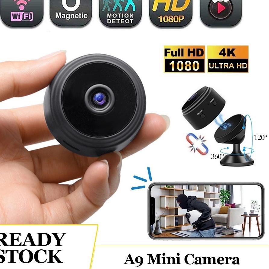 Depan kamera A9/A9 camera/Spy Camera Kamera pengintai/wifi kamera HD 1080P