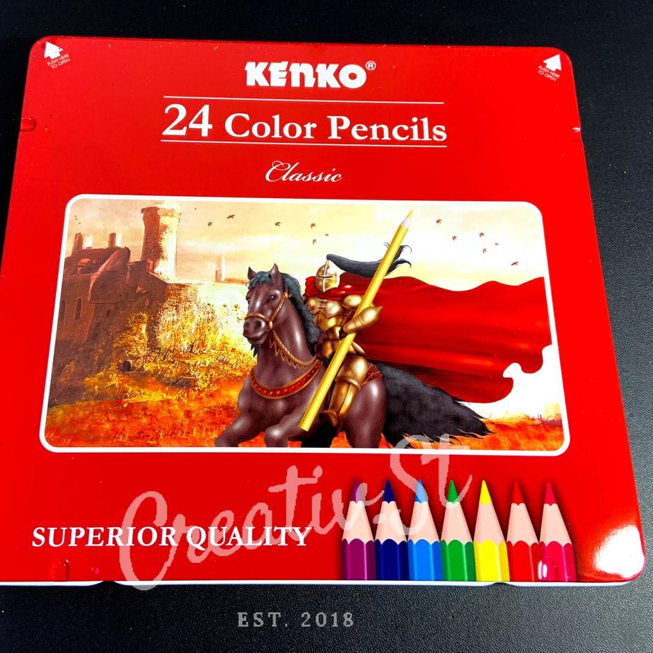 

Update Kenko Tin Case Pensil 24 Warna Kaleng