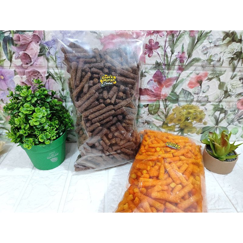 

stick duo 250 gram / stick-stick / stick coklat / stick balado / snack / cemilan
