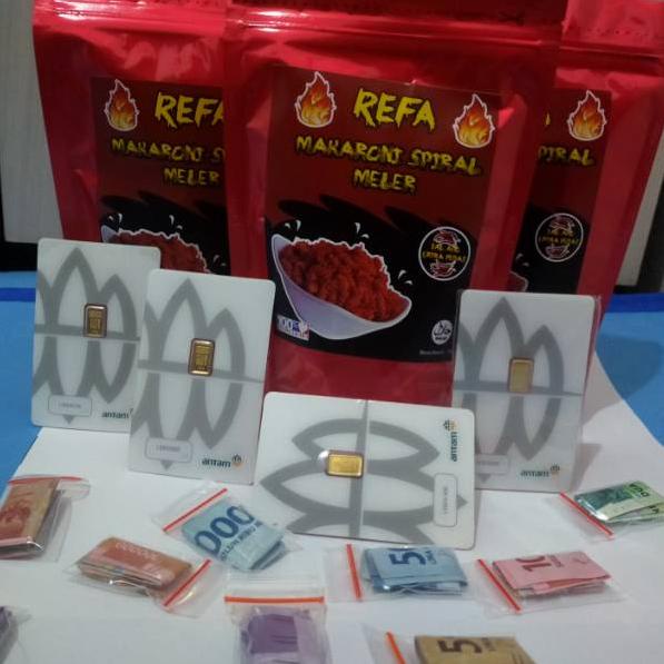 

✭ Refa Snack Berhadiah Uang dan Emas / Snack Zaman Now/ promo / new / Snack Makaroni ❇