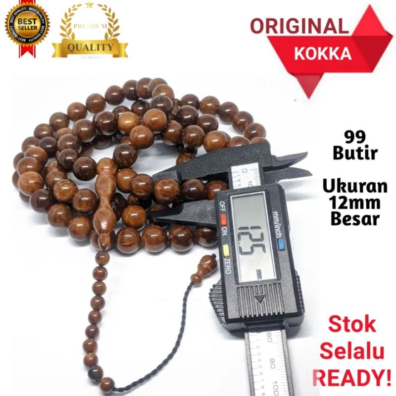 Tasbih Kaoka Kokka Koka kaokah Kaukah 12mm