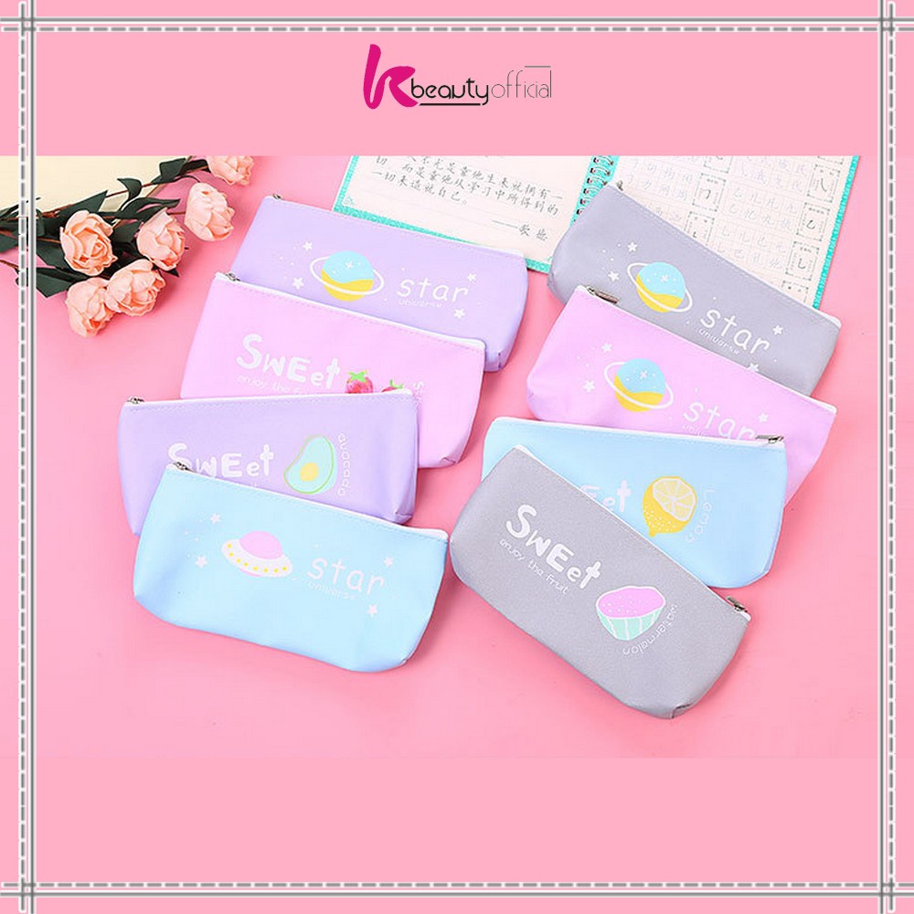 

KB-A51 Tempat Pensil Buah Sweet Simple Perlengkapan Sekolah Lucu / Tempat Penyimpanan Pulpen Alat Tulis Pencil Case Fruit Import