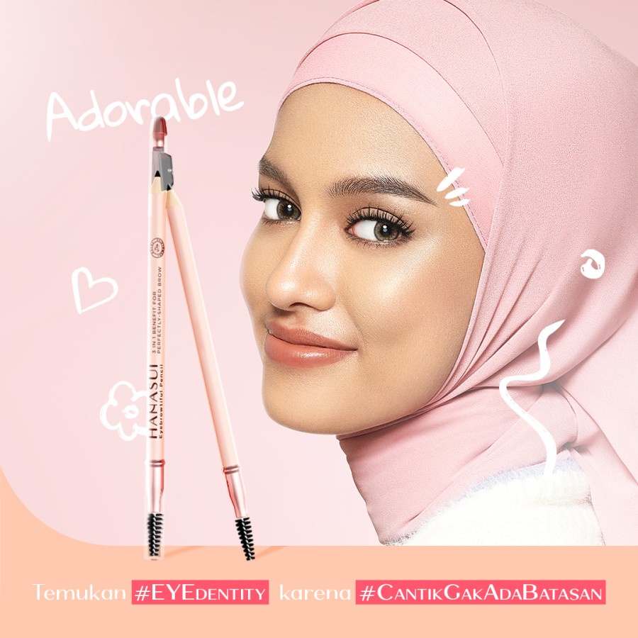 ✨ AKU MURAH ✨ Hanasui Eyebrowtiful Pencil ORIGINAL