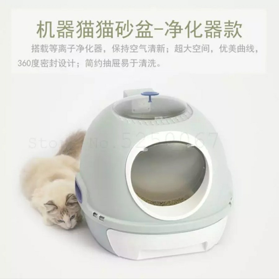 cat litter box cat toilet box pasir kucing toilet kucing bak kucing