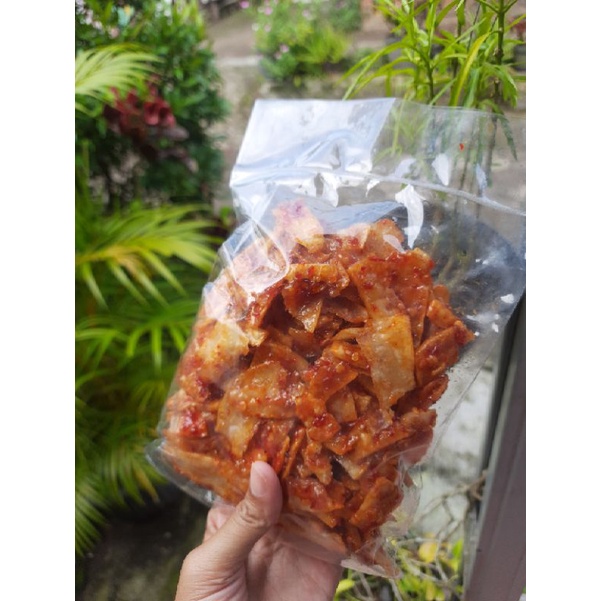 

Manggleng/Kripik singkong/Krecek empuk/Camilan kletikan 250gr