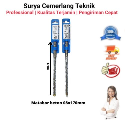 Mata bor matabor beton benz 8.0mm x 170mm