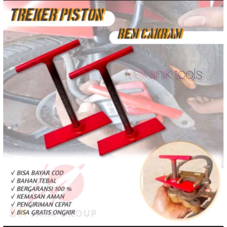 Treker Press Rem Cakram piston cakram Motor Mobil