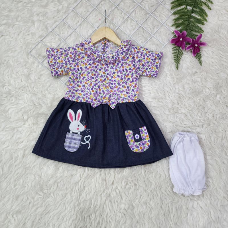 Baju bayi perempuan Dress baby girl