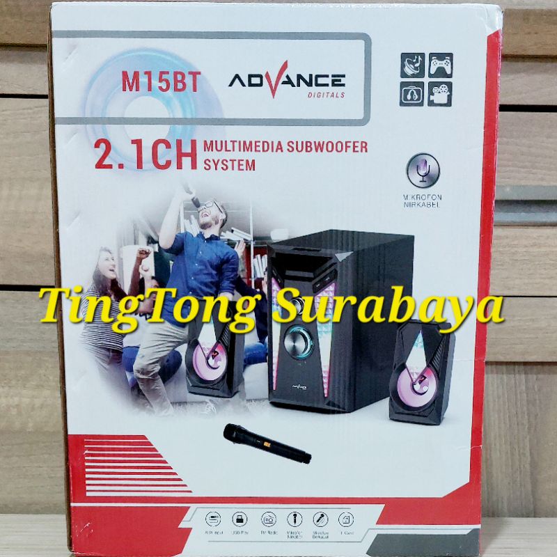 Advance Multimedia Bluetooth Speaker M15BT