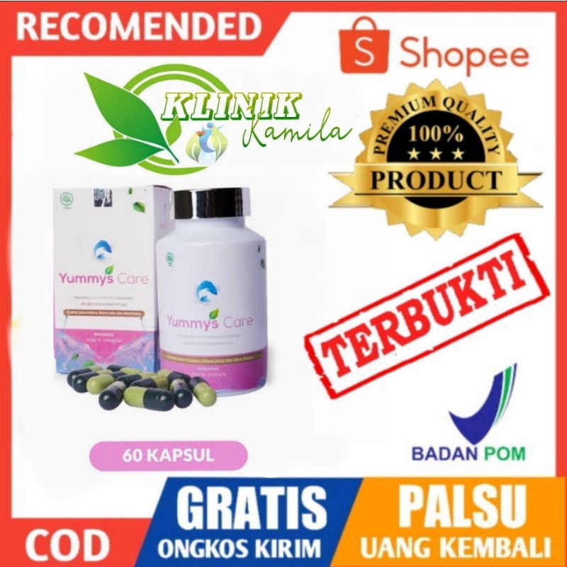YummysCare Asli Kapsul Kutuk Ikan Gabus Original Yummys Care Herbal