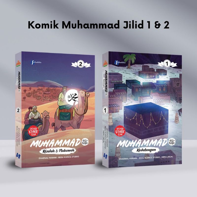 Paket Komik Muhammad Seri 1&2