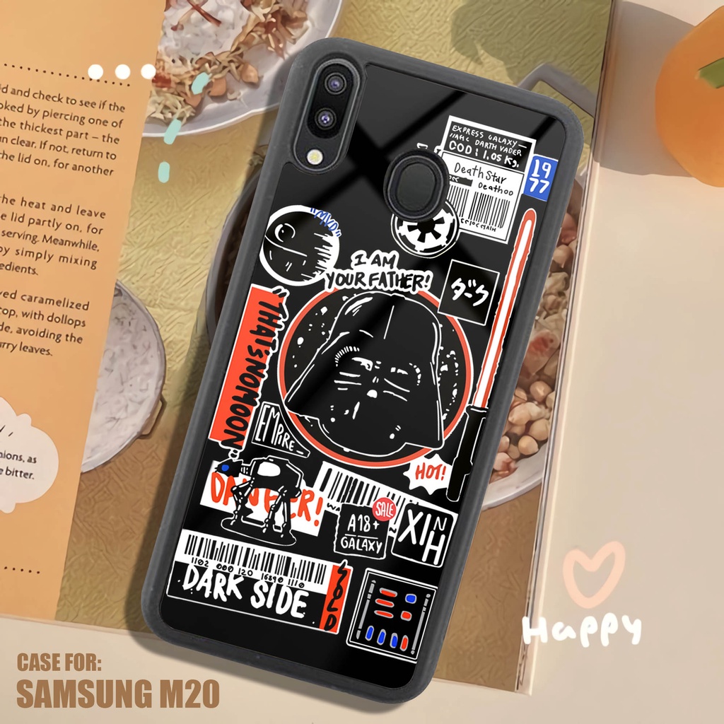 Case SAMSUNG M20 CASING SAMSUNG M20 [STARWARS] Booming case hp kondom hp case custom case casing cas