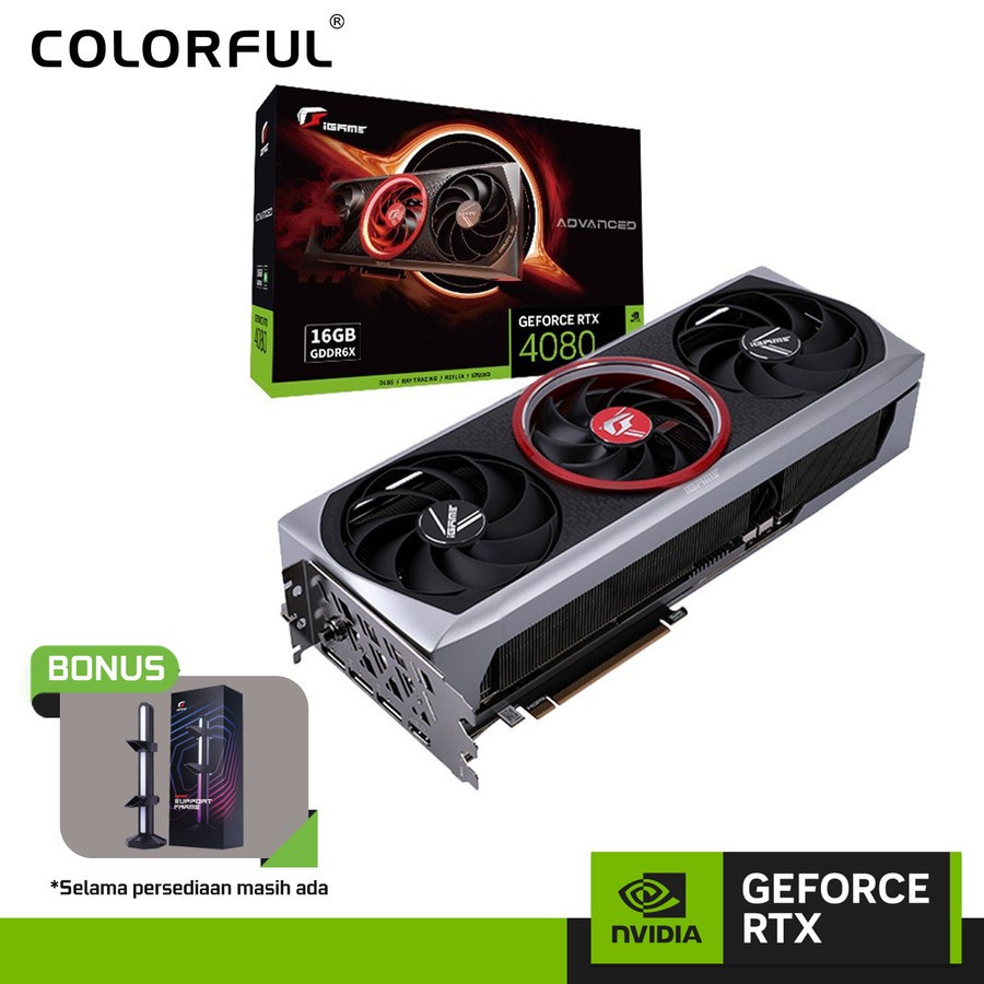 Colorful iGame GeForce RTX™ 4080 16GB Advanced OC-V RTX4080 GDDR6X