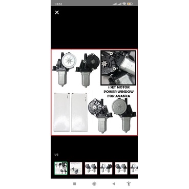 motor power window khusus avanza dan xenia kiri atau kanan