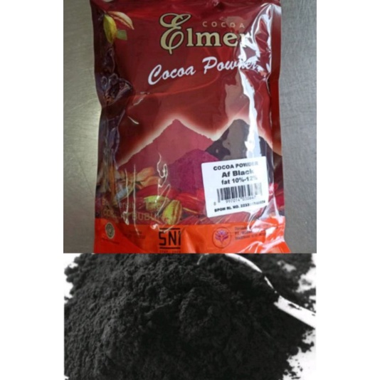 Elmer African black 50gr - coklat bubuk hitam