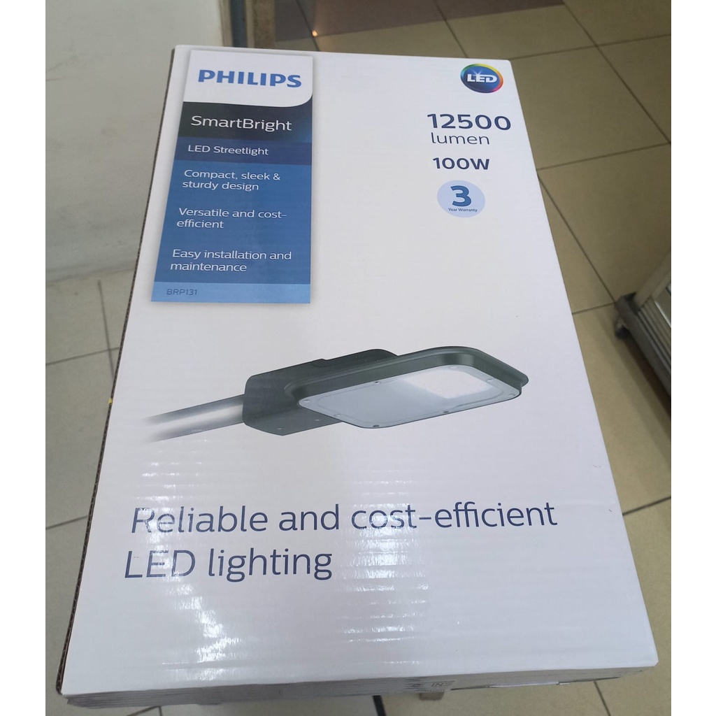 Philips Lampu Jalan PJU Led BRP131 Lampu PJU 100 Watt BRP 131 - Putih