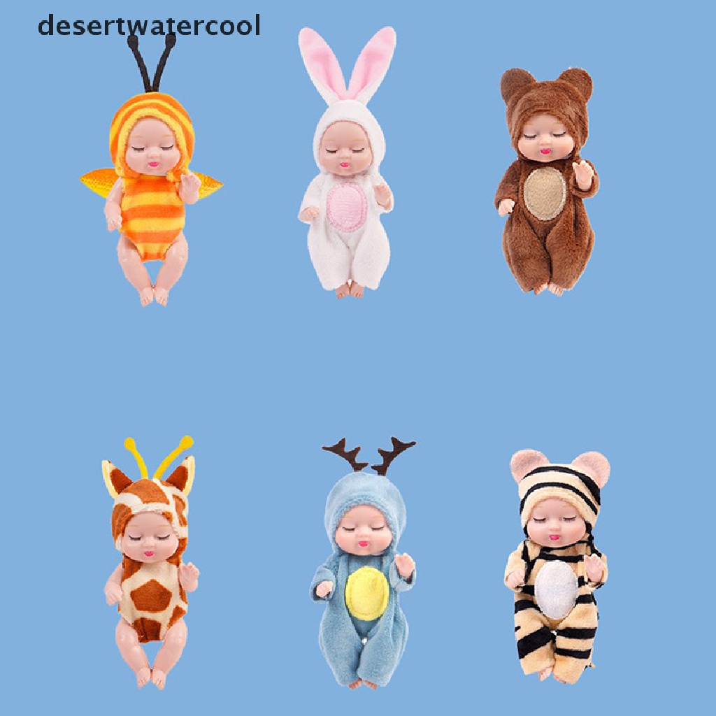 Deid Boneka Baby Reborn Animal Series Silikon Manusia Hidup Reborn Gadis Anak Mainan Hadiah Martijn