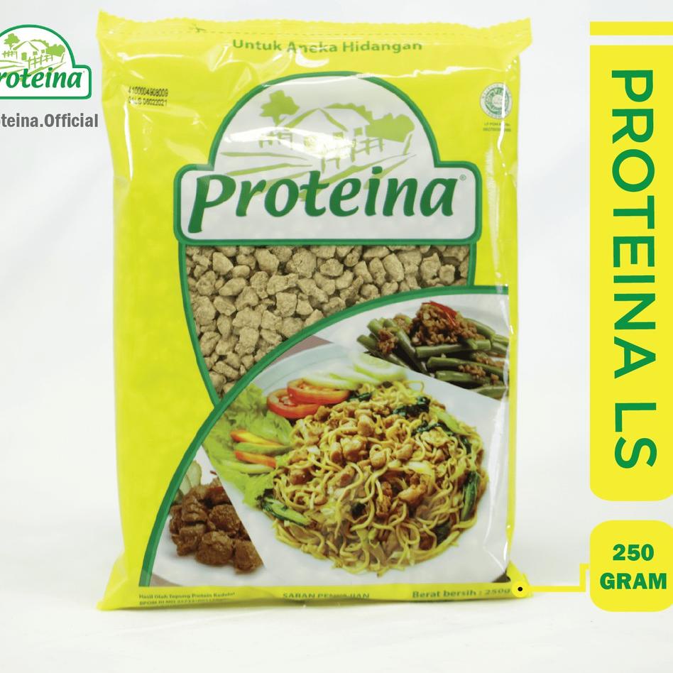 

[ SALE ] Proteina LS 250 gram / Protein Nabati / Daging Nabati