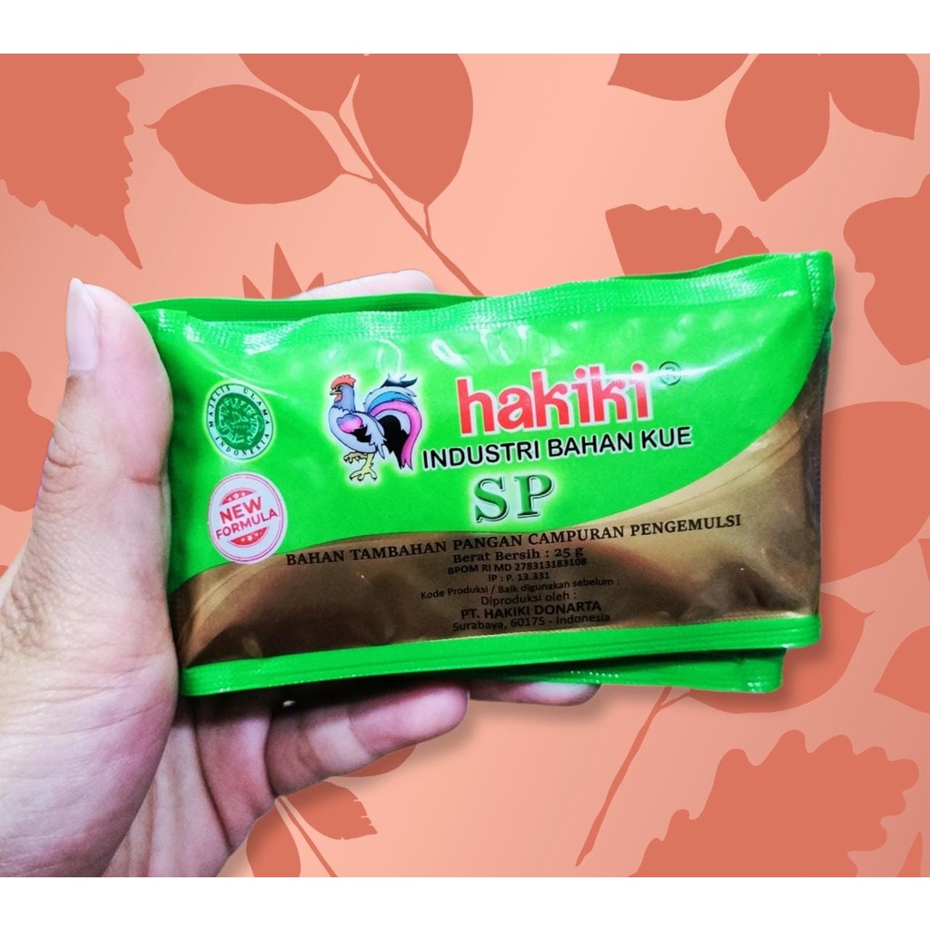 

Hakiki SP Bahan Tambahan Pangan Campuran Pengemulsi Sashet 25gr