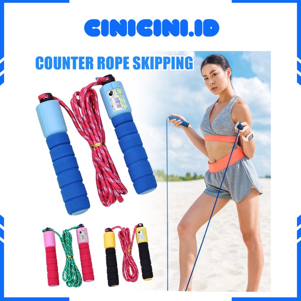 [ Cinicini ] Tali Skipping Lompat Tali alat Jump Rope Alat Olahraga