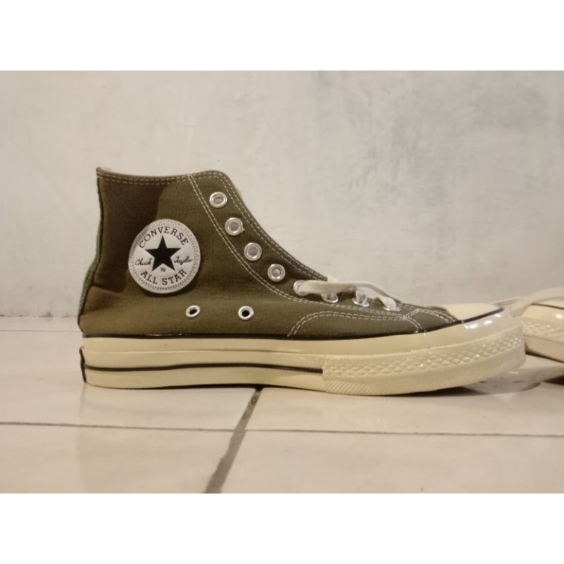 SEPATU SECOND CONVERSE CT 1970 HI DARK MOSS 162052C