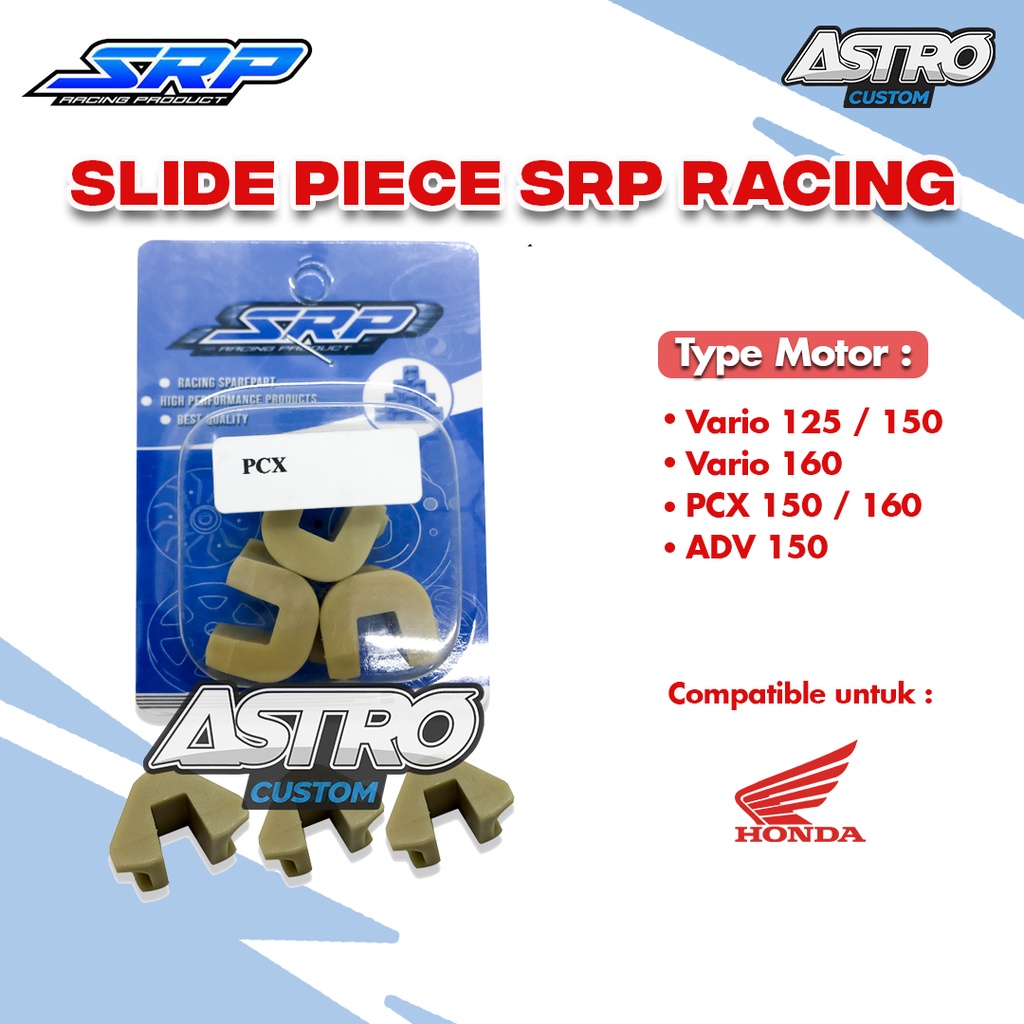 Slider Piece Karet Rumah Roller Vario 125 150 PCX ADV 150 NMAX Aerox Lexi Beat Fi Scoopy ESP SRP USR