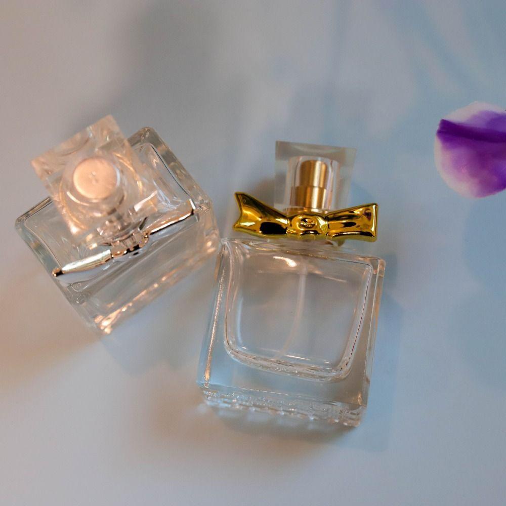 Rebuy Perfume Spray Bottle Portable 30ml Sample Vial Transparan Kapasitas Tinggi Essential Oil Parfum Atomizer