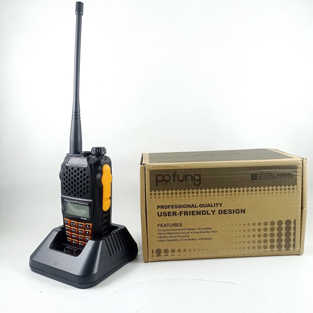 HT POFUNG UHF + VHF DUAL BAND/WALKIE TALKIE